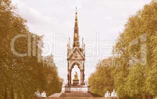 Albert Memorial, London vintage