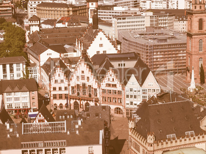 Frankfurt city hall vintage