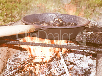 Retro looking Barbecue