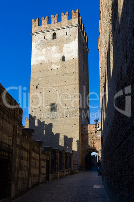 Tower of Castelvecchio in Verona