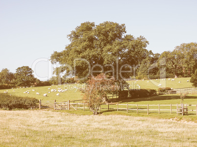 View of Tanworth in Arden vintage