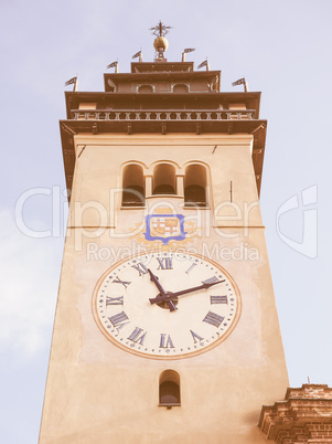 San Giorgio church in Chieri vintage