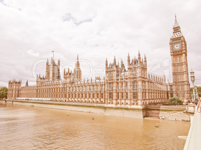 Houses of Parliament vintage Houses of Parliament vintage