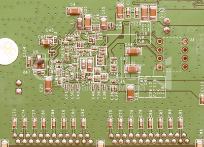 Printed circuit vintage