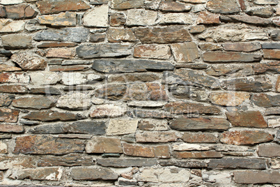 old house stone wall