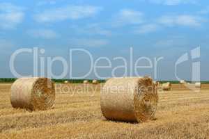 straw bales