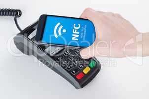 Mobile payment with NFC near field communication technology