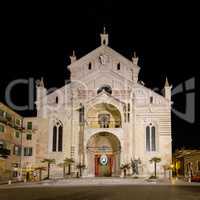 Facade of the Cathedral of Verona