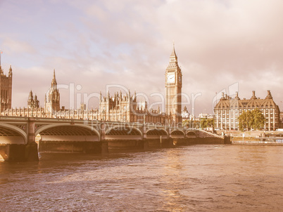 Westminster Bridge vintage