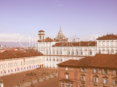 Piazza Castello, Turin vintage