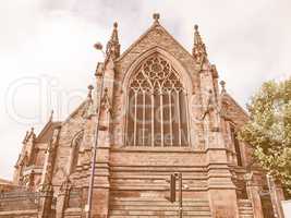 St Philip Cathedral, Birmingham vintage