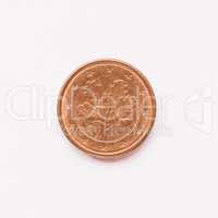German 1 cent coin vintage