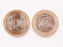 Greek 1 Euro coin vintage