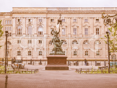 St George monument Berlin vintage