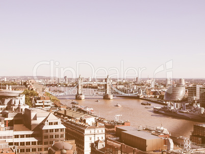 Tower Bridge London vintage Tower Bridge London vintage