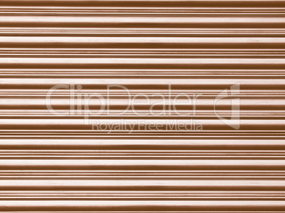 Retro looking Corrugated steel