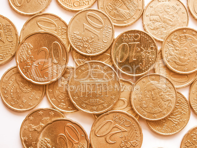 Euro coins vintage Euro coins vintage