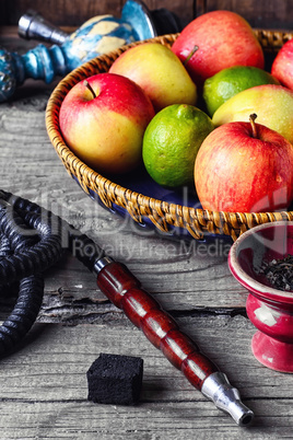 Fruit and hookah