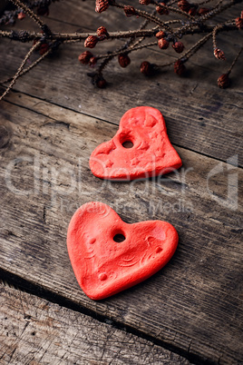 set of symbolic hearts