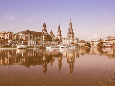 Dresden Hofkirche vintage