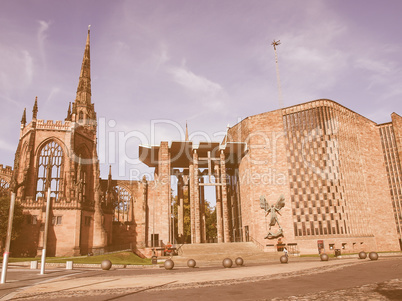 Coventry Cathedral vintage