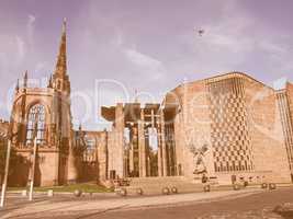 Coventry Cathedral vintage