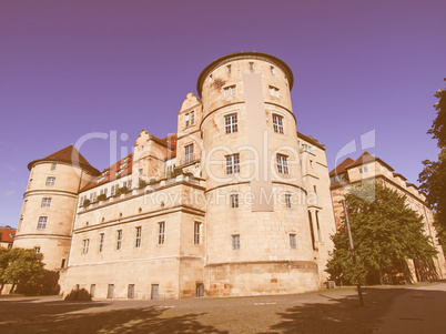 Altes Schloss (Old Castle) Stuttgart vintage