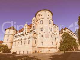 Altes Schloss (Old Castle) Stuttgart vintage