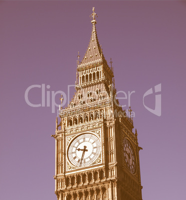 Big Ben London vintage