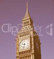 Big Ben London vintage