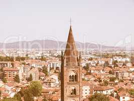 Turin panorama vintage