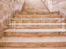 Stairway steps vintage