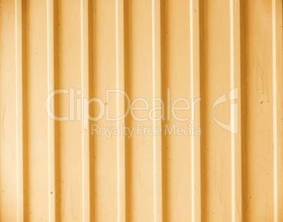 Retro looking Corrugated steel