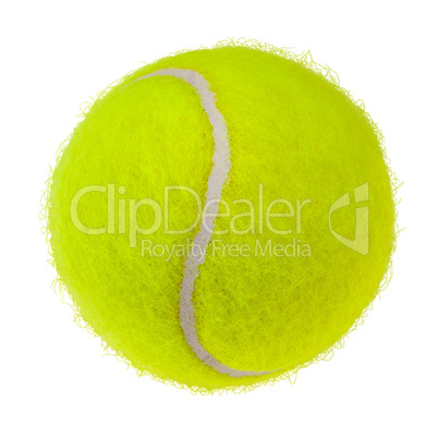 Tennis ball cutout