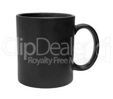 Black mug cutout