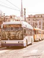 Turin bus vintage