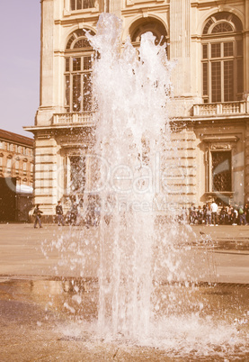 Piazza Castello, Turin vintage Piazza Castello, Turin vintage