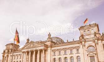 Reichstag in Berlin vintage