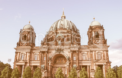 Berliner Dom in Berlin vintage