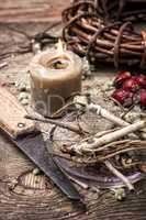 medicinal herbs and roots