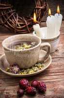 healing with chamomile broth