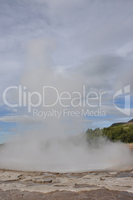 Geysir Strokkur, Island