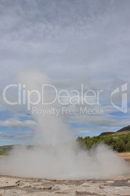 Geysir Strokkur, Island