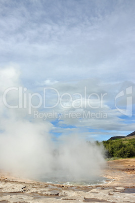 Geysir Strokkur, Island