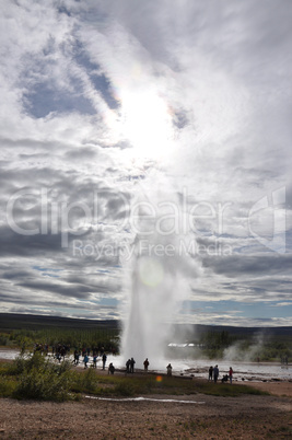 Geysir Strokkur, Island