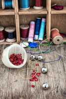 set for needlework beaded