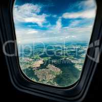 Airplane window