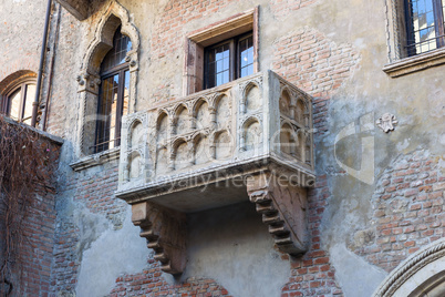 Balcony of Juliet in Verona