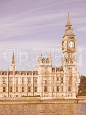 Houses of Parliament vintage Houses of Parliament vintage