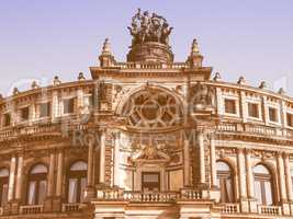 Dresden Semperoper vintage